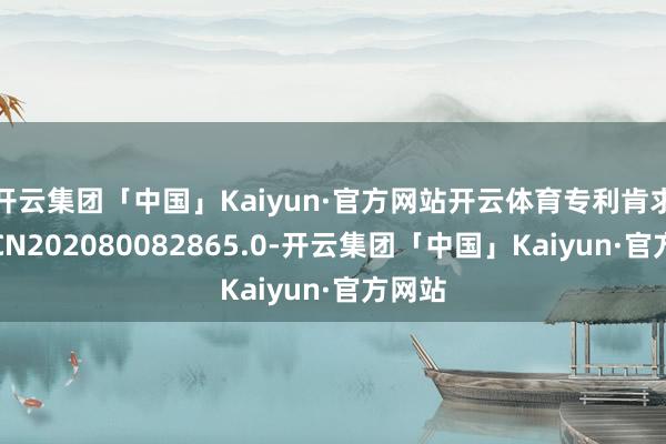 开云集团「中国」Kaiyun·官方网站开云体育专利肯求号为CN202080082865.0-开云集团「中国」Kaiyun·官方网站