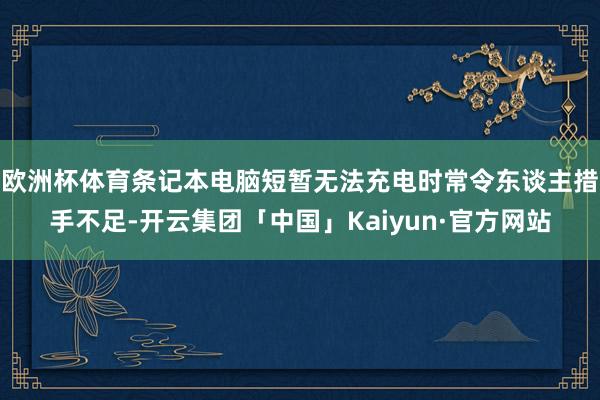 欧洲杯体育条记本电脑短暂无法充电时常令东谈主措手不足-开云集团「中国」Kaiyun·官方网站