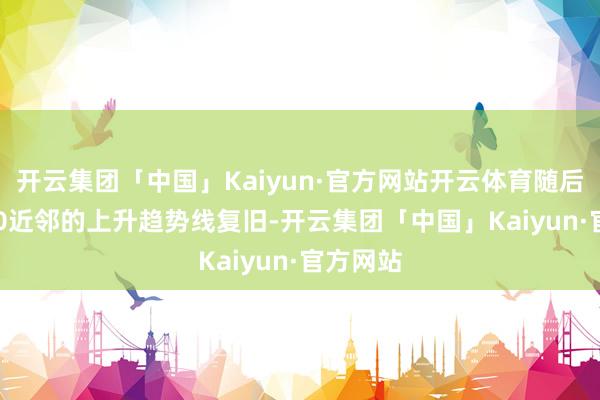 开云集团「中国」Kaiyun·官方网站开云体育随后是99.00近邻的上升趋势线复旧-开云集团「中国」Kaiyun·官方网站