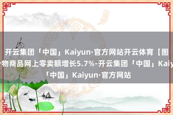 开云集团「中国」Kaiyun·官方网站开云体育【图解】一季度什物商品网上零卖额增长5.7%-开云集团「中国」Kaiyun·官方网站