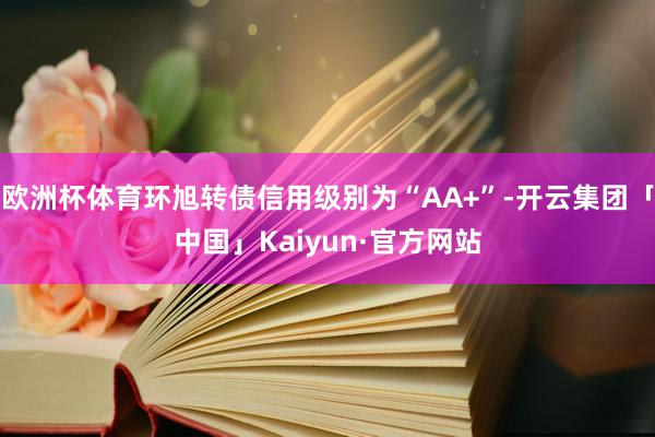 欧洲杯体育环旭转债信用级别为“AA+”-开云集团「中国」Kaiyun·官方网站